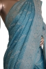 Thread Weave Pure Crepe Silk Saree